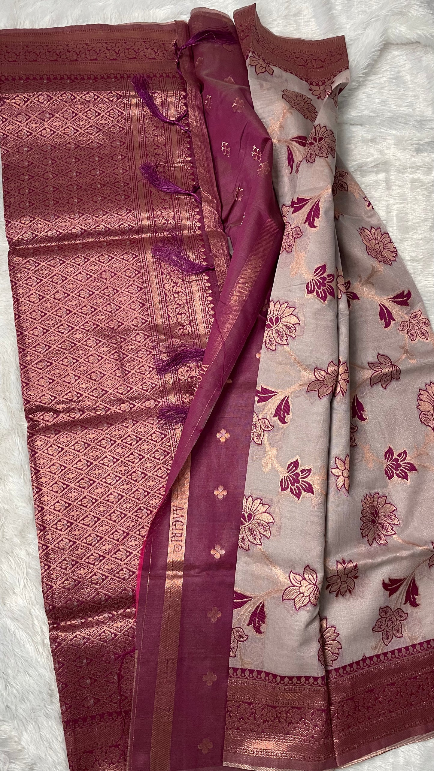 MAJENTA SILK SAREE