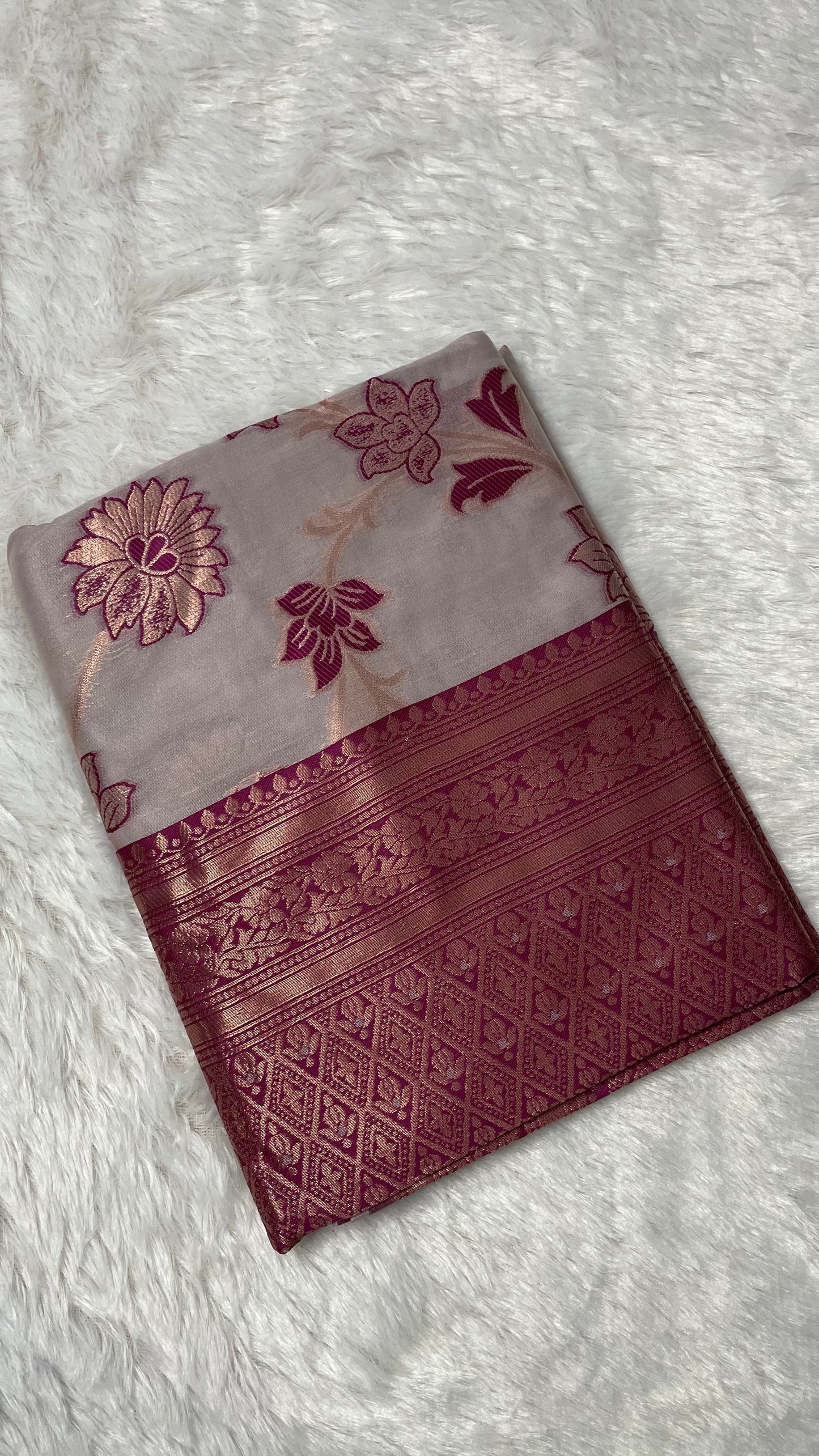 MAJENTA SILK SAREE