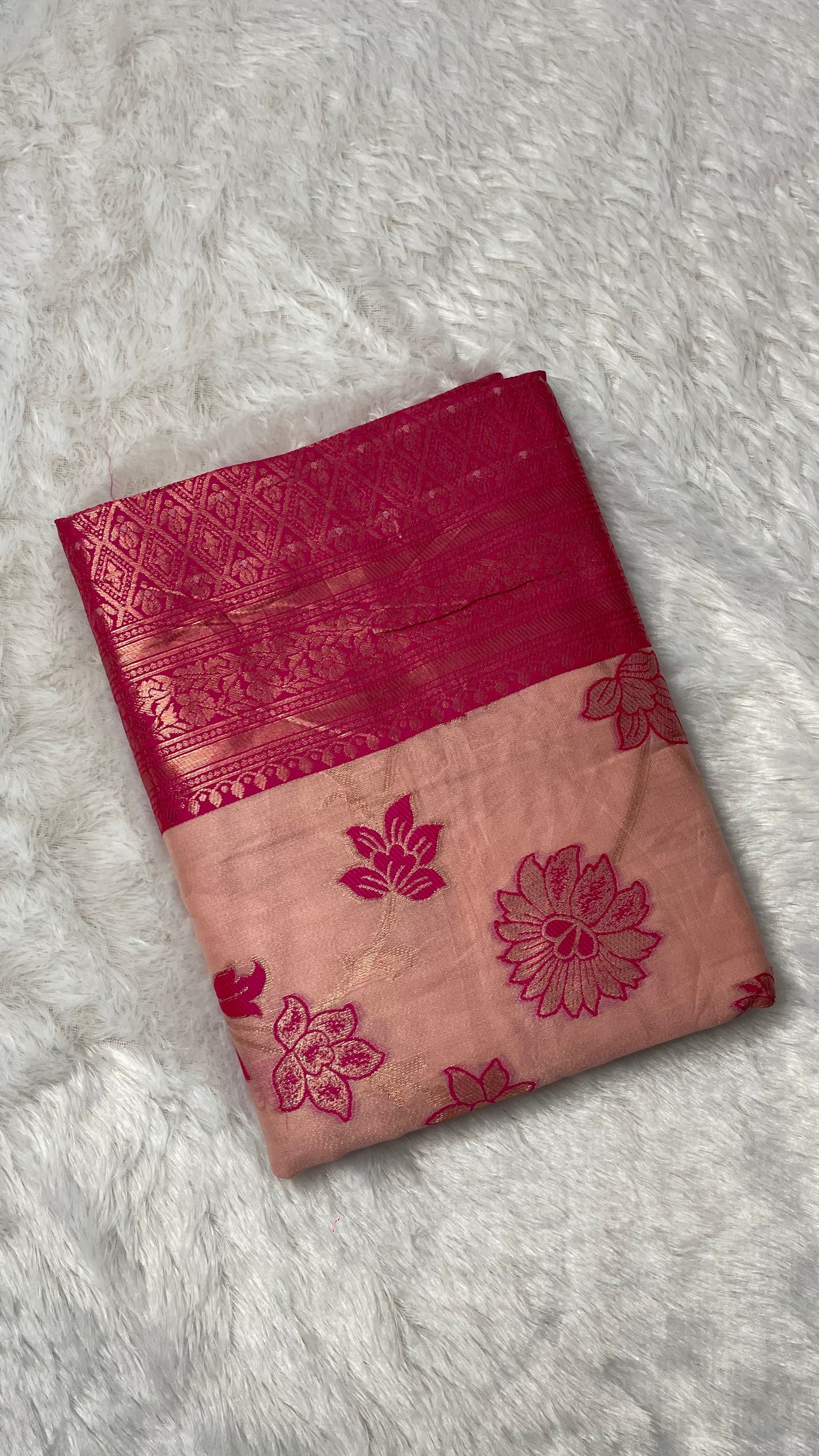 PINK KIA SILK SAREE.