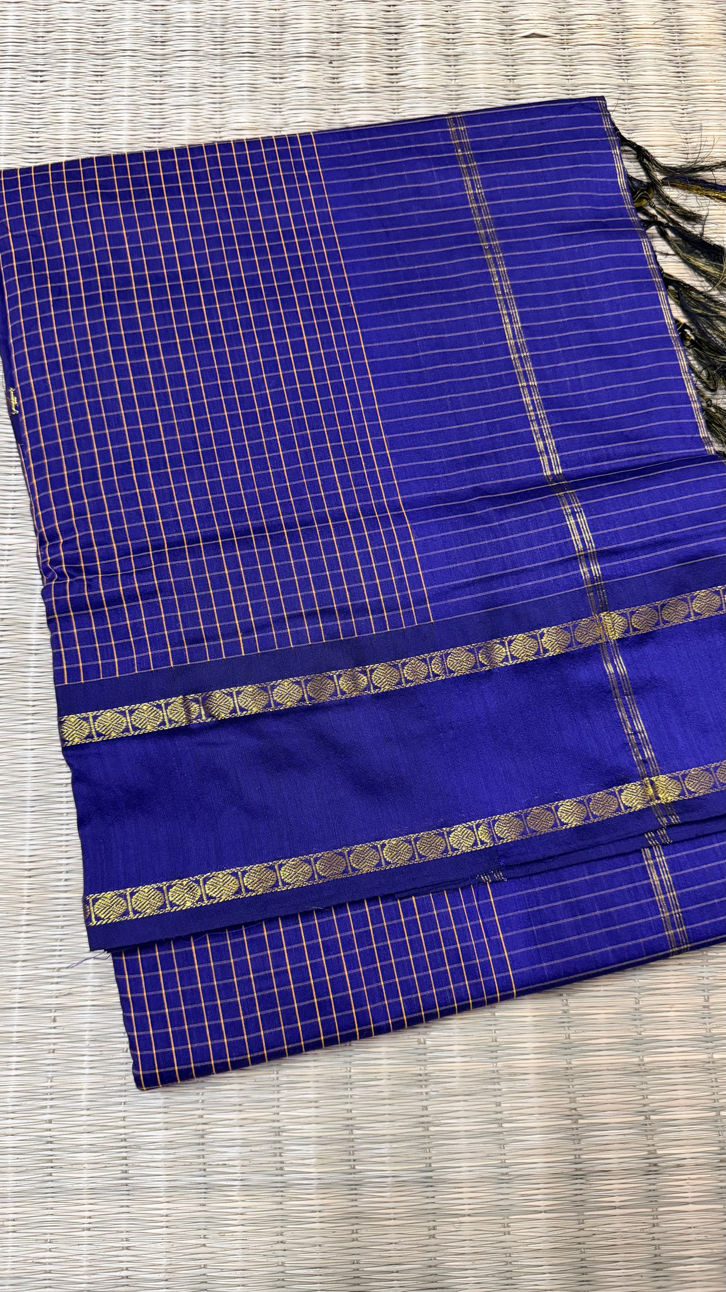 Purple colour Aarani Cotton.